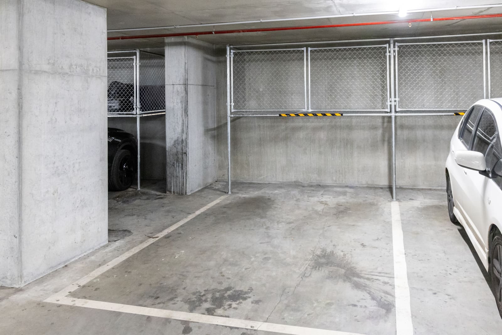 Car parks and storage lots: title, lending and use.